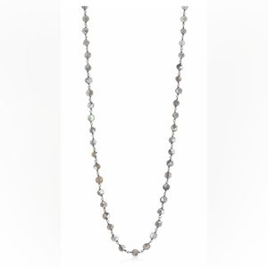ela rae Diana Coin Labradorite Nexcklace